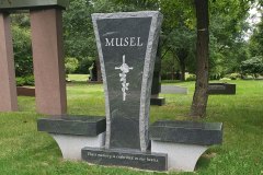 Carved Stone Marble Bench Memorials Cleveland Ohio