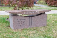 Carved Stone Marble Bench Memorials Cleveland Ohio
