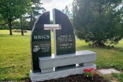 Carved Stone Marble Bench Memorials Cleveland Ohio