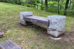 Carved Stone Marble Bench Memorials Cleveland Ohio