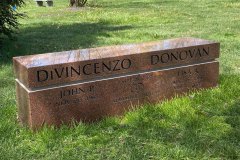Carved Stone Marble Bench Memorials Cleveland Ohio