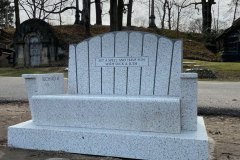 Carved Stone Granite Bench Memorials Cleveland Ohio
