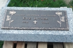 Bitner - Bronze  Memorials, Monuments, Plagues for grave markers in Cleveland Ohio