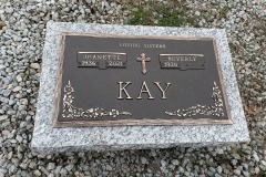 Kay - Bronze  Memorials, Monuments, Plagues for grave markers in Cleveland Ohio