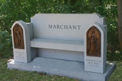Marchant - Bronze  Memorials, Monuments, Plagues for grave markers in Cleveland Ohio
