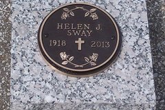 Sway - Bronze  Memorials, Monuments, Plagues for grave markers in Cleveland Ohio