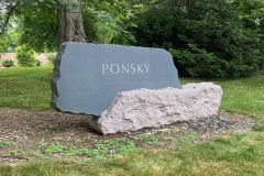 Ponsky -Boulder Memorials & Monuments Cleveland, Ohio