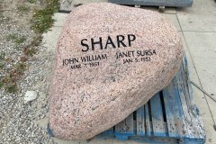 Engraved Boulders & Natural Stone Markers in Cleveland, Ohio