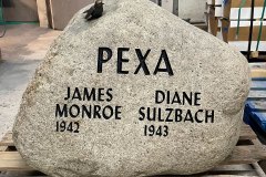 Engraved Boulders & Natural Stone Markers in Cleveland, Ohio