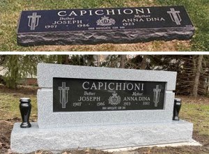 photo of cemetery marker / monument cleaning, repair, upgrade, restoration in Cleveland, Ohio