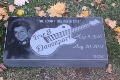 Davenport- Monument Memorials Etchings in Cleveland, Ohio