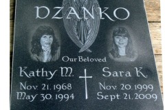 Dzanko- Monument Memorials Etchings in Cleveland, Ohio