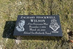 Wilson - Monument Memorials Etchings in Cleveland, Ohio