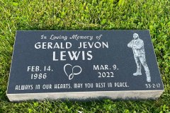 Lewis - Monument Memorials Etchings in Cleveland, Ohio