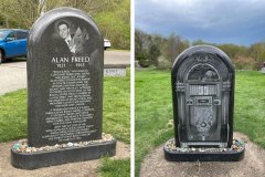 AlanFreed - Monument Memorials Etchings in Cleveland, Ohio
