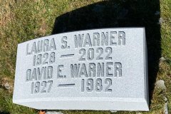 Hand Carved Lettering in Granite - Cleveland  Ohio - Warner
