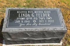 Photo of Individual Companion Grave Marker in Cleveland, Ohio-Felder