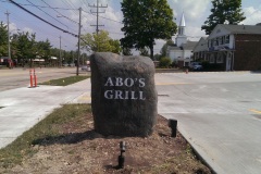 Granite Stone Signs in Cleveland, Ohio Granite Commercial Signage Makers