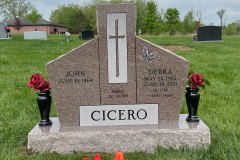 Upright Monuments Gravestones Memorials Makers in Cleveland, Ohio