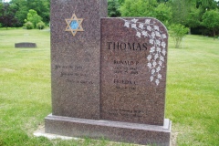 Upright Monuments Gravestones Memorials Makers in Cleveland, Ohio