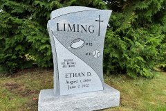 Upright Cemetery Monuments Gravestones Memorials Makers in Cleveland, Ohio-Liming
